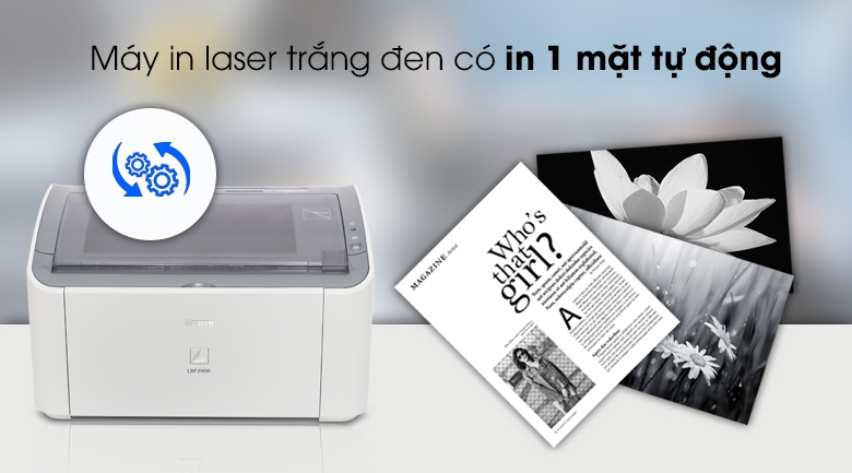 Máy in laser trắng đen đơn năng Canon LBP2900