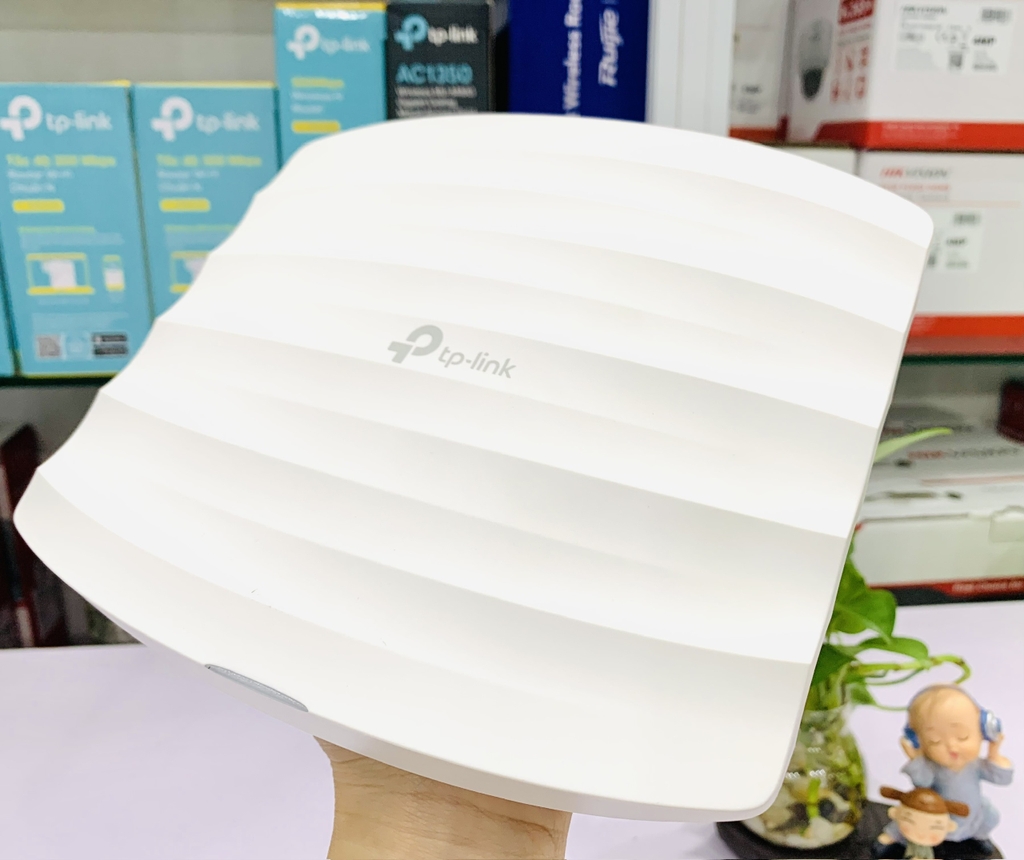 Bộ phát wifi TP-Link EAP110 (Chuẩn N/ 300Mbps/ 2 Ăng-ten ngầm/ Wifi Mesh/ 35 User/ Gắn trần/tường)
