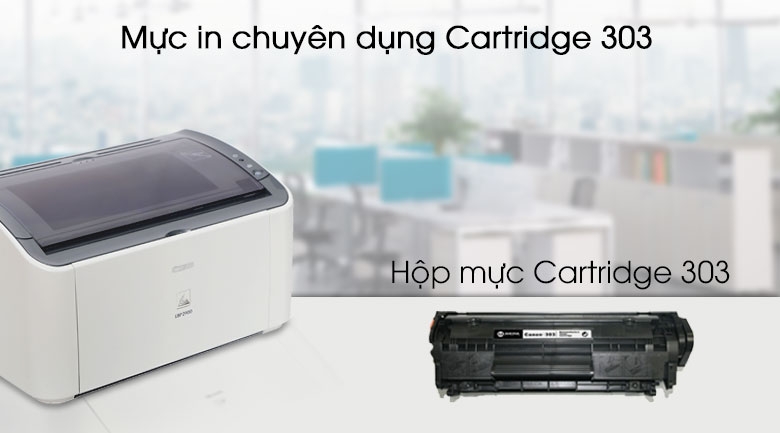 Máy in laser trắng đen đơn năng Canon LBP2900
