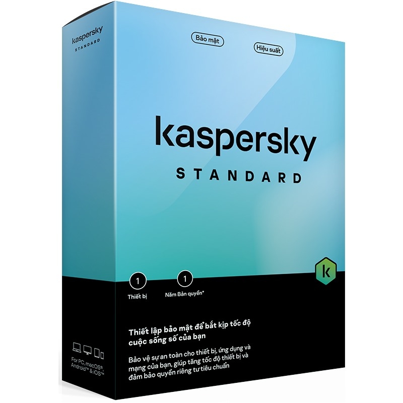 Phần mềm KAV 1PC Kaspersky Antivirus