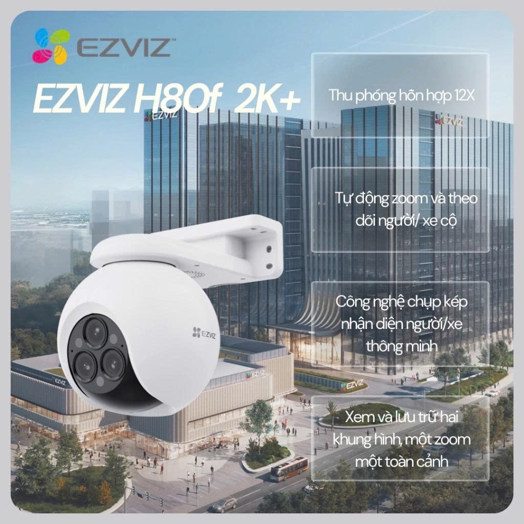 Camera Wifi Ezviz H80F 2K 4MP