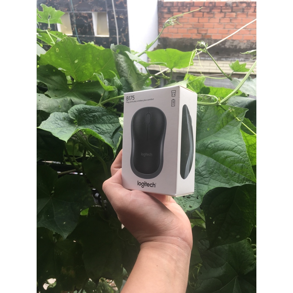 Chuột không dây Logitech B175 (Đen)
