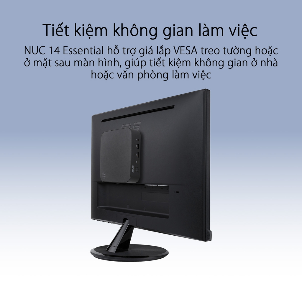Bộ Mini PC Asus NUC 14 Essential – Nhỏ gọn, tiết kiệm điện, hiệu năng vượt mong đợi!