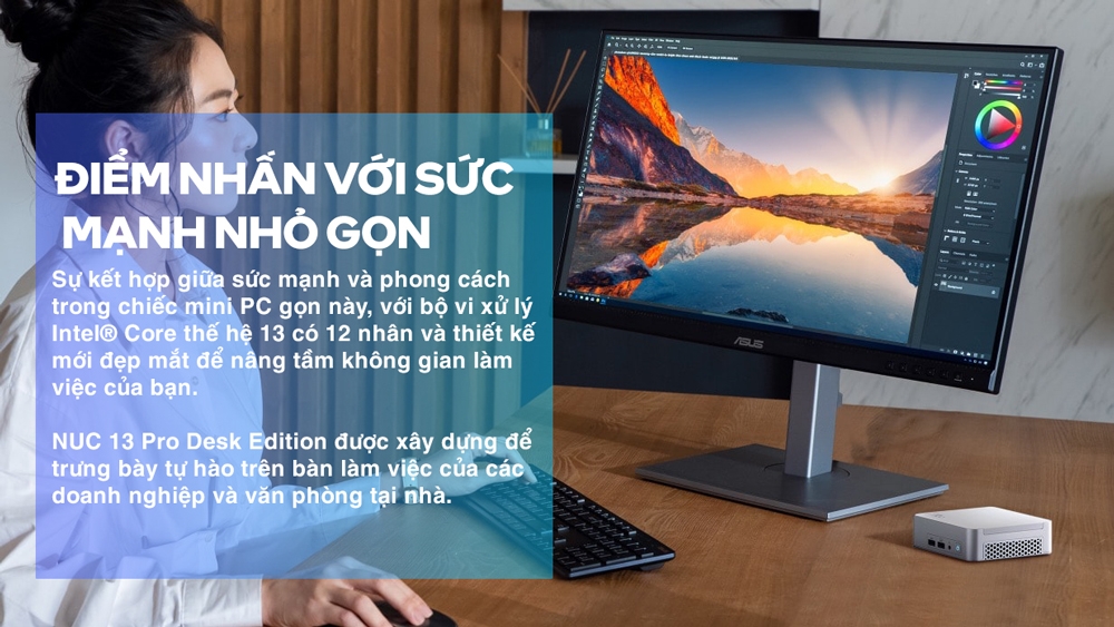 Mini PC ASUS Intel NUC13 Prodesk – Siêu nhỏ, siêu mạnh, siêu linh hoạt!