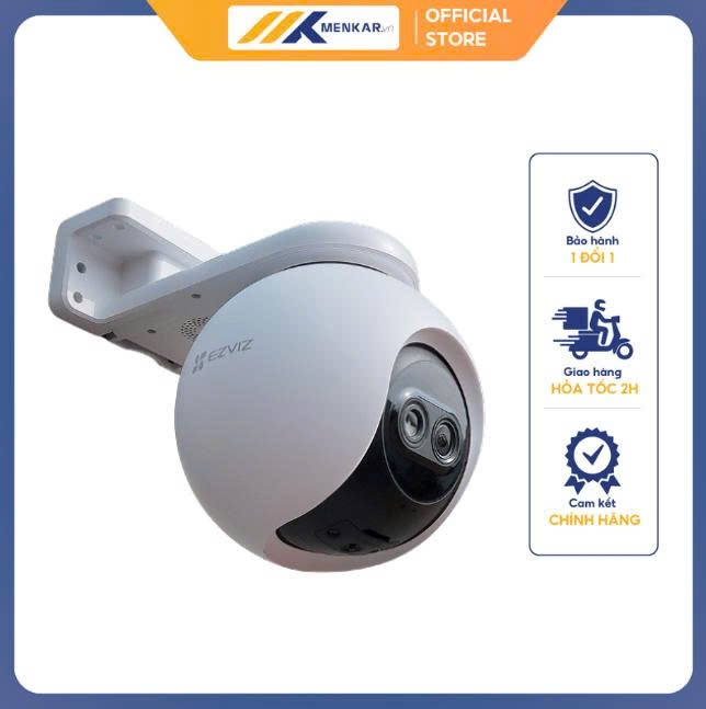 Camera wifi EZVIZ H80x Dual – 8MP 4K FullColor