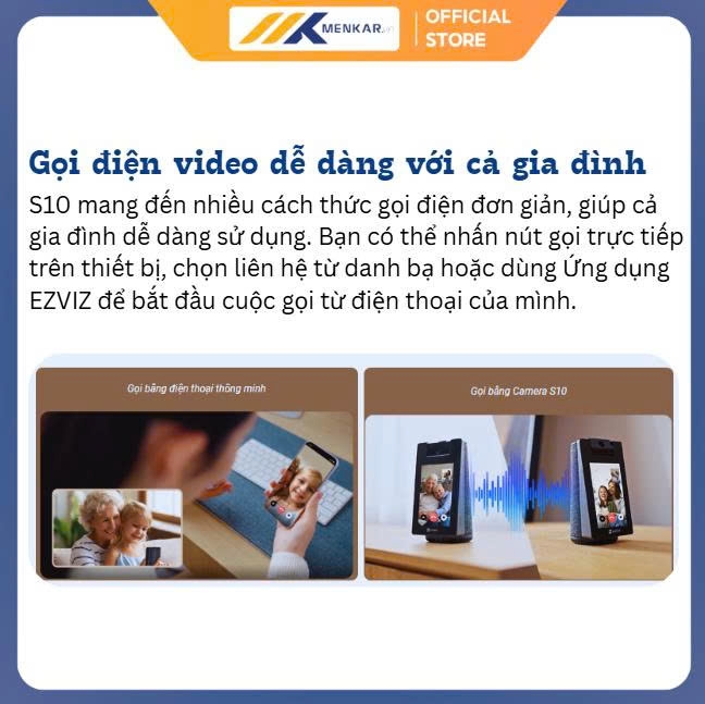 Camera Wifi Ezviz S10 2K+