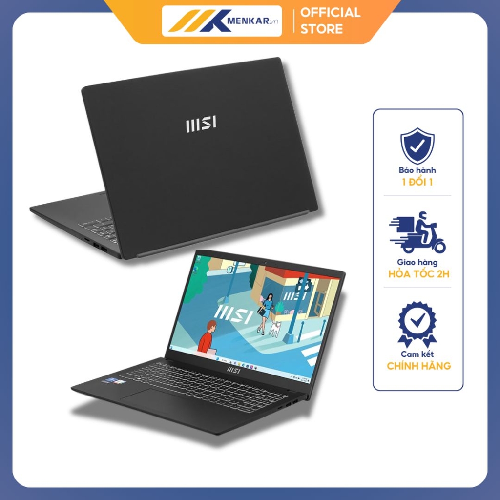 Laptop MSI Modern 15 B12MO i5 1235U/16GB/512GB/Win11 (628VN)