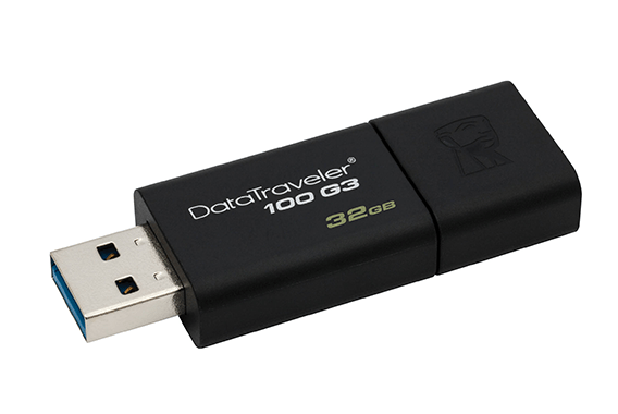 USB Kingston 32GB - DT100G3 - 3.0