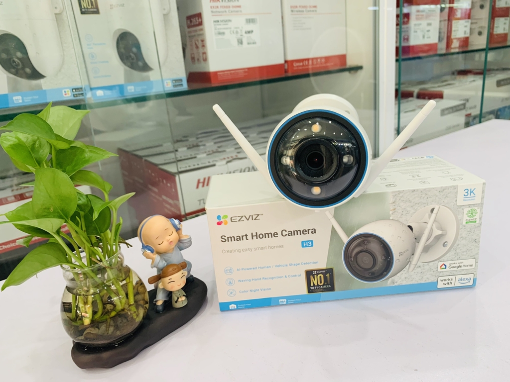 Camera EZVIZ CS-H3 (5Mp) Cảm Biến Hình Ảnh CMOS, Độ Phân Giải 3K
