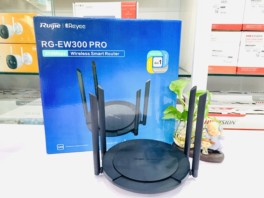 Bộ phát WiFi Ruijie RG-EW300 PRO Chuẩn N tốc độ 300Mbps