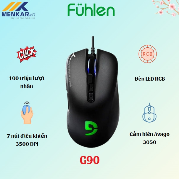 Chuột có dây Gaming Fuhlen G90
