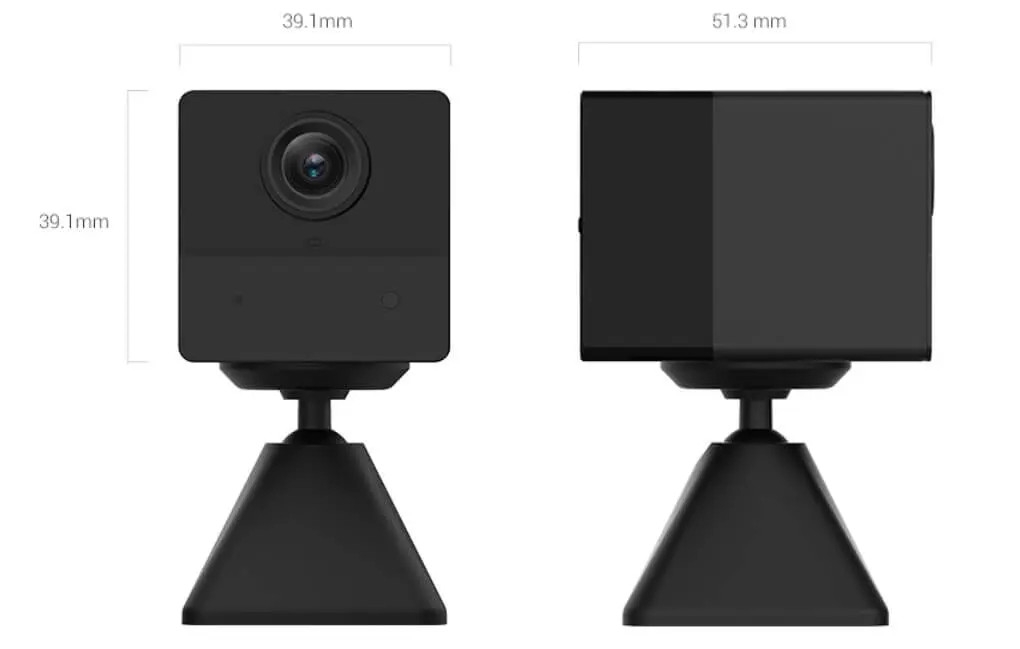 Camera EZVIZ WiFi Dùng Pin CB2 Mini - Đen