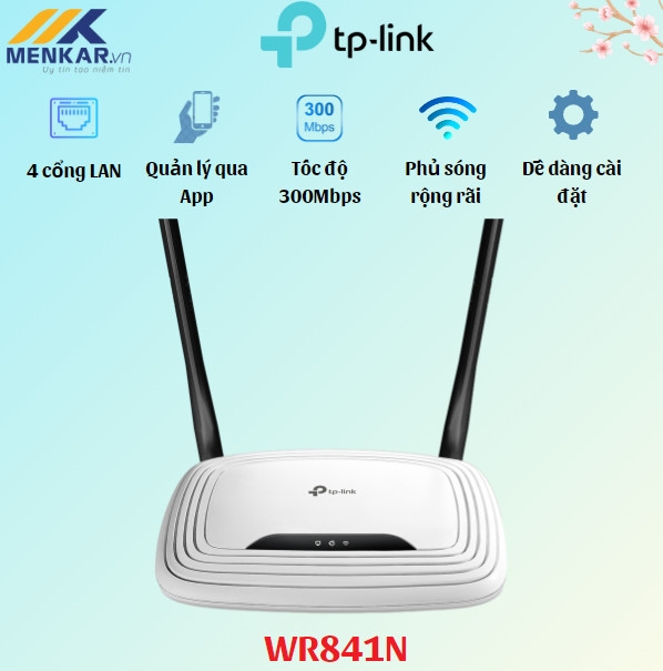 Bộ phát Wifi TPLINK TL-WR841N