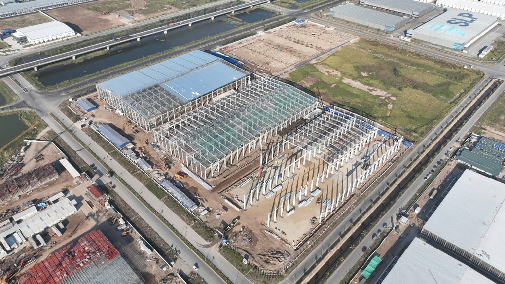 Dự án Thi công Điện nhẹ Công ty TNHH Sản xuất Việt Nam hàn đặc biệt Pourin Chủ đầu tư: