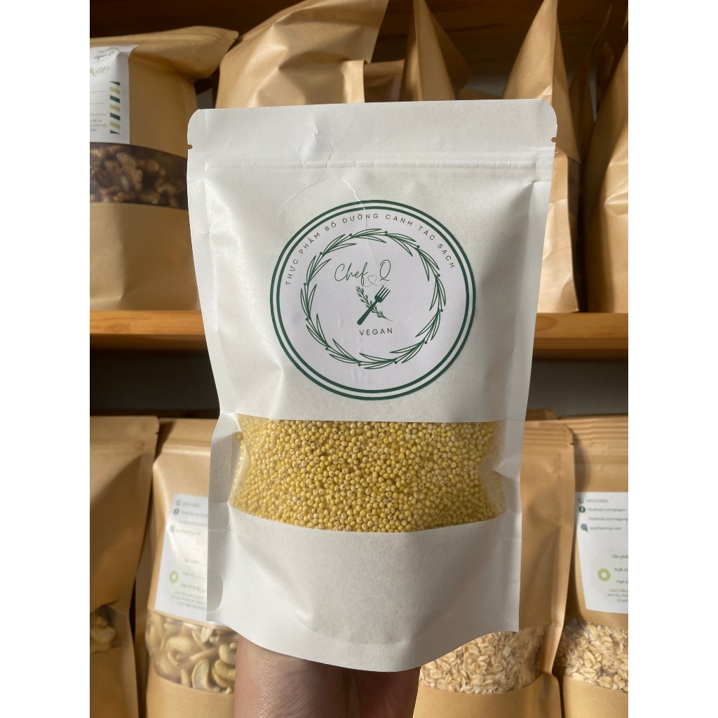 Hạt kê canh tác sạch thơm ngon