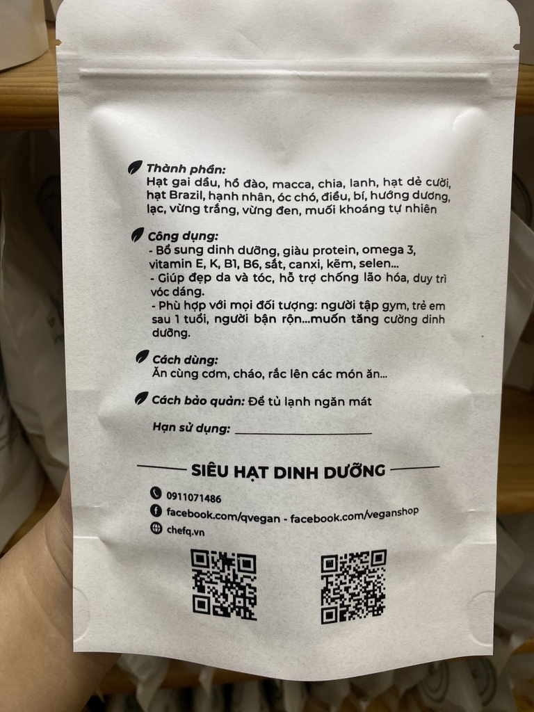 Muối mè từ 15 loại hạt