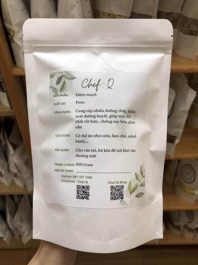 Diêm mạch Peru nhập khẩu