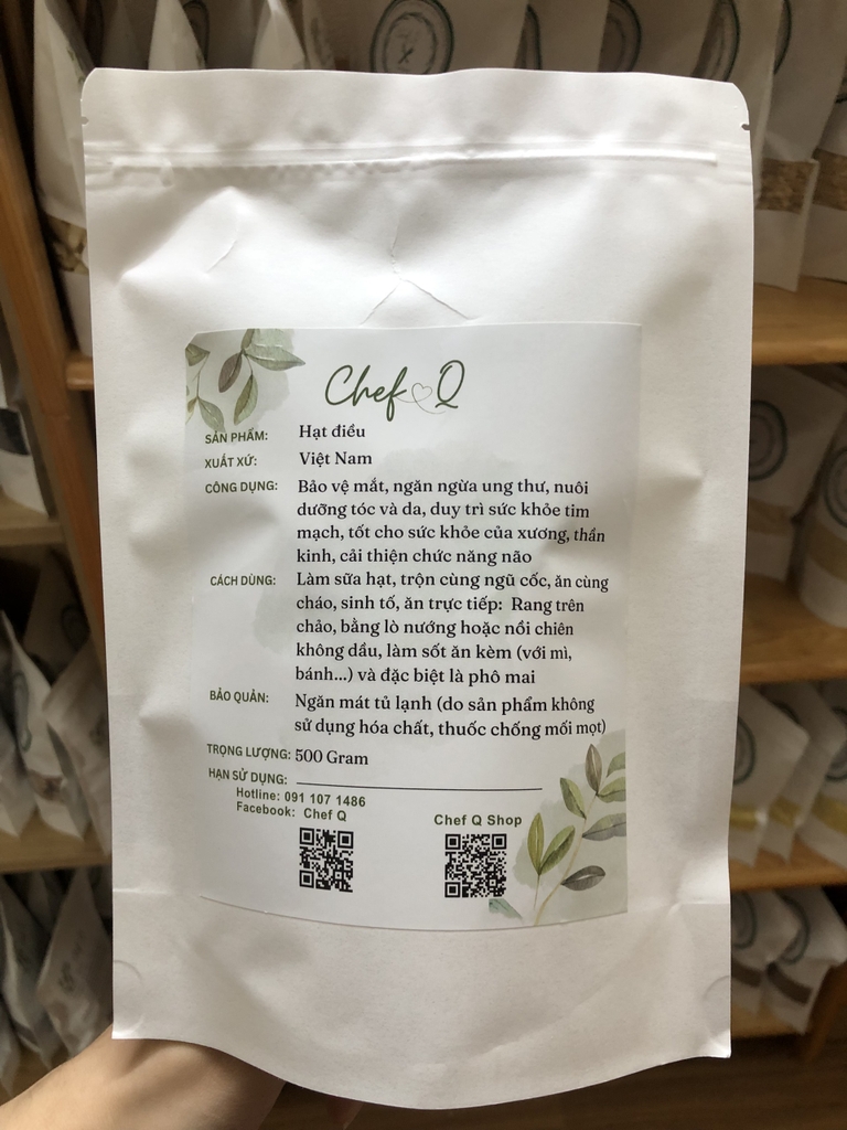 Hạt điều tươi làm sữa hạt, canh tác sạch, chất lượng cao