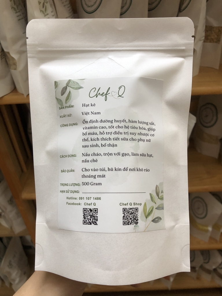 Hạt kê canh tác sạch thơm ngon