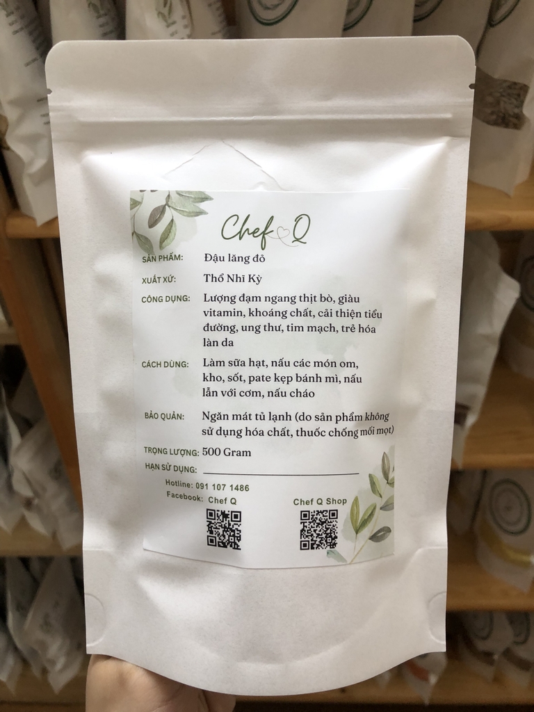 Đậu lăng đỏ Thổ Nhĩ Kỳ chất lượng cao