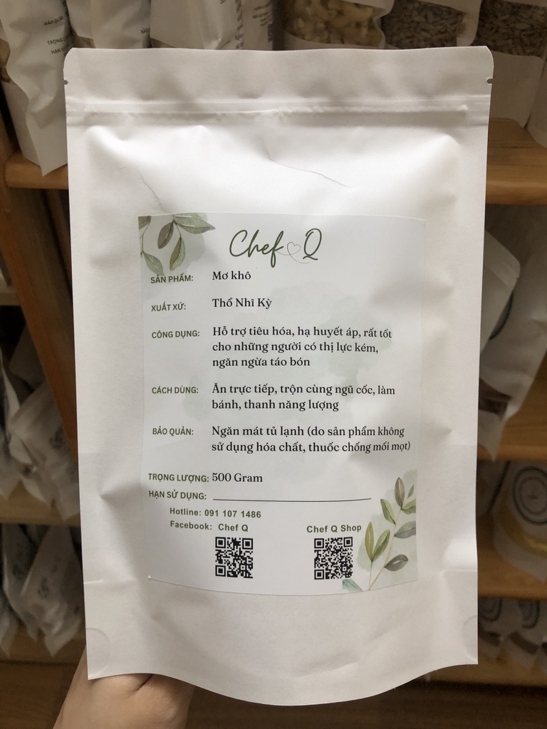 Mơ khô Thổ Nhĩ Kỳ