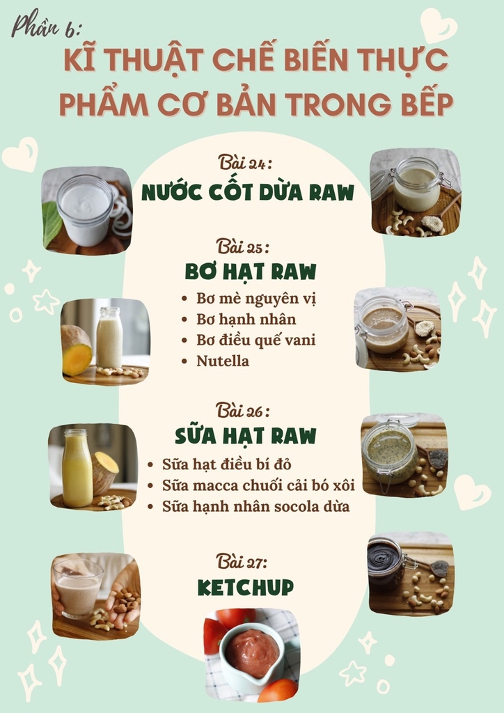 NẤU CHAY THÔ RAW VEGAN