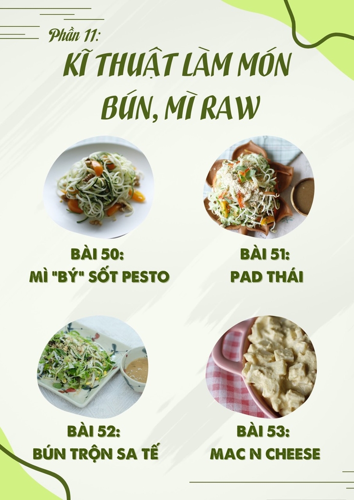 NẤU CHAY THÔ RAW VEGAN