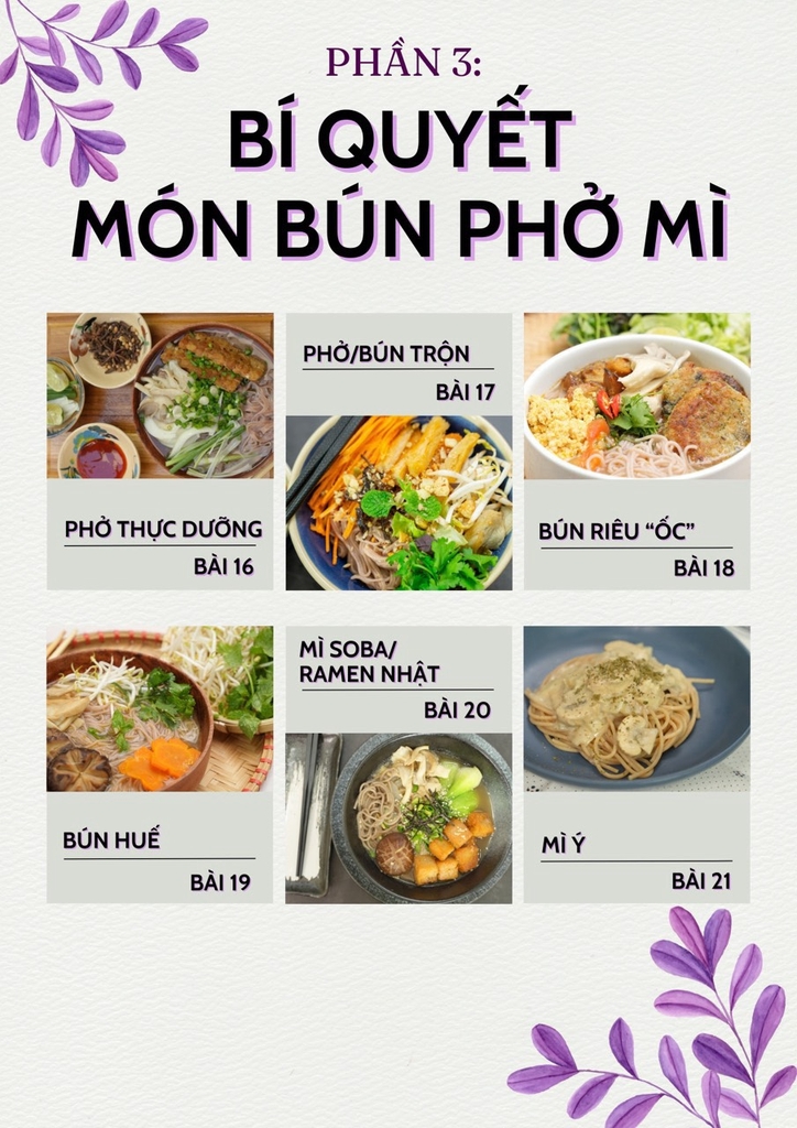 NẤU CHAY GIA ĐÌNH