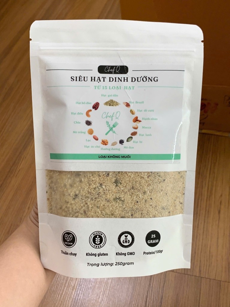 Siêu hạt không muối từ 15 loại