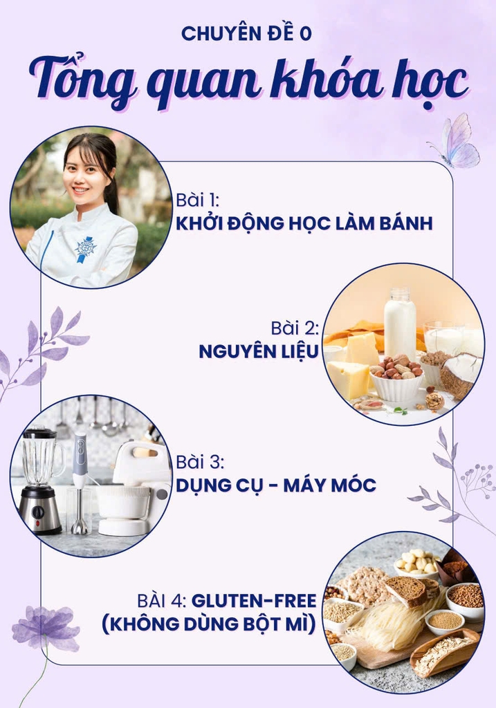 HỌC LÀM BÁNH THUẦN CHAY