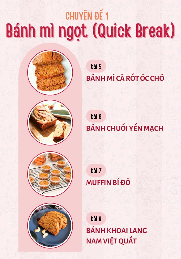 HỌC LÀM BÁNH THUẦN CHAY