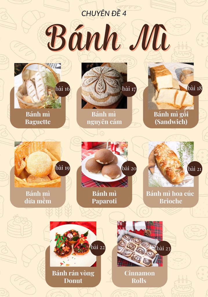 HỌC LÀM BÁNH THUẦN CHAY