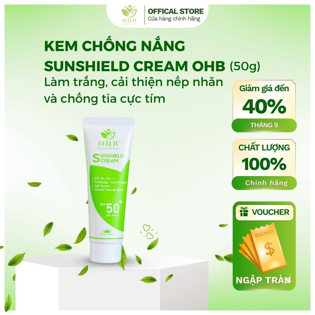 Kem chống nắng SunShield Cream OHB MADE IN KOREA