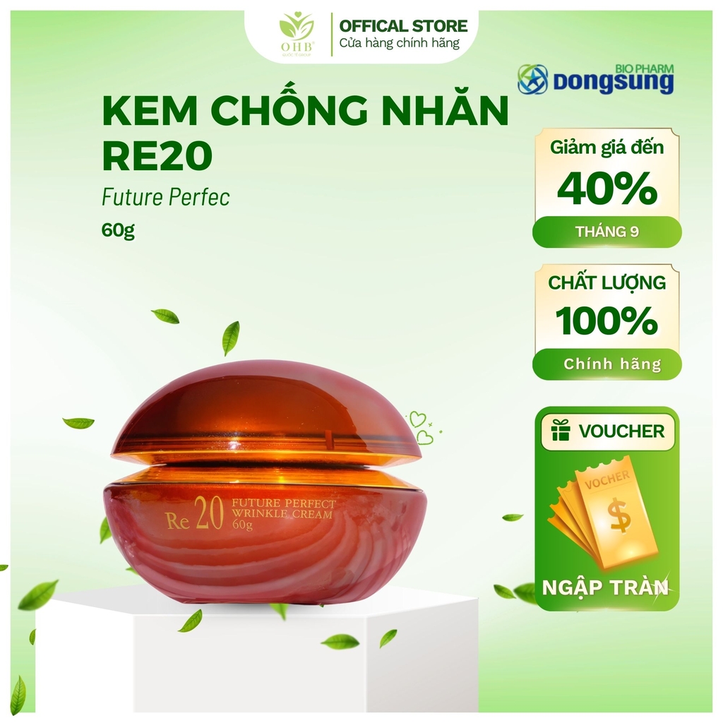 Kem Chống Nhăn RE20 Future Perfect 60g - Dong Sung Cosmetic