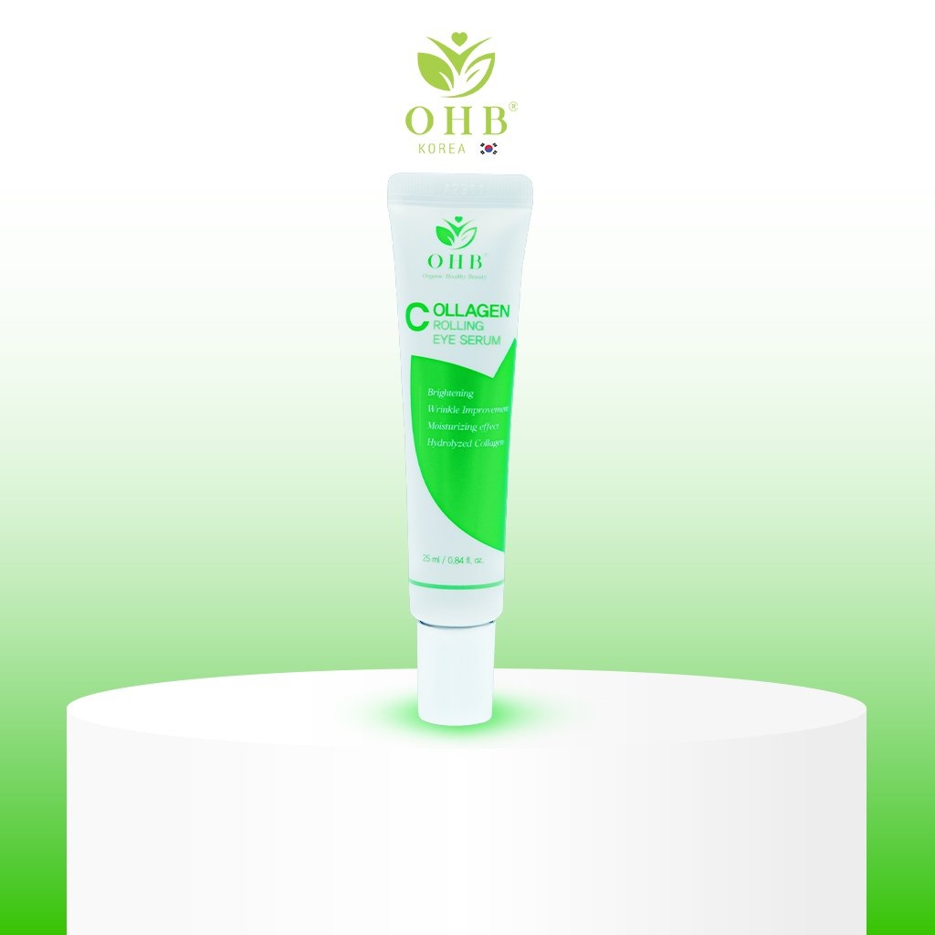 Thanh lăn ngừa nhăn OHB COLLAGEN ROLLING EYE SERUM 25ml.