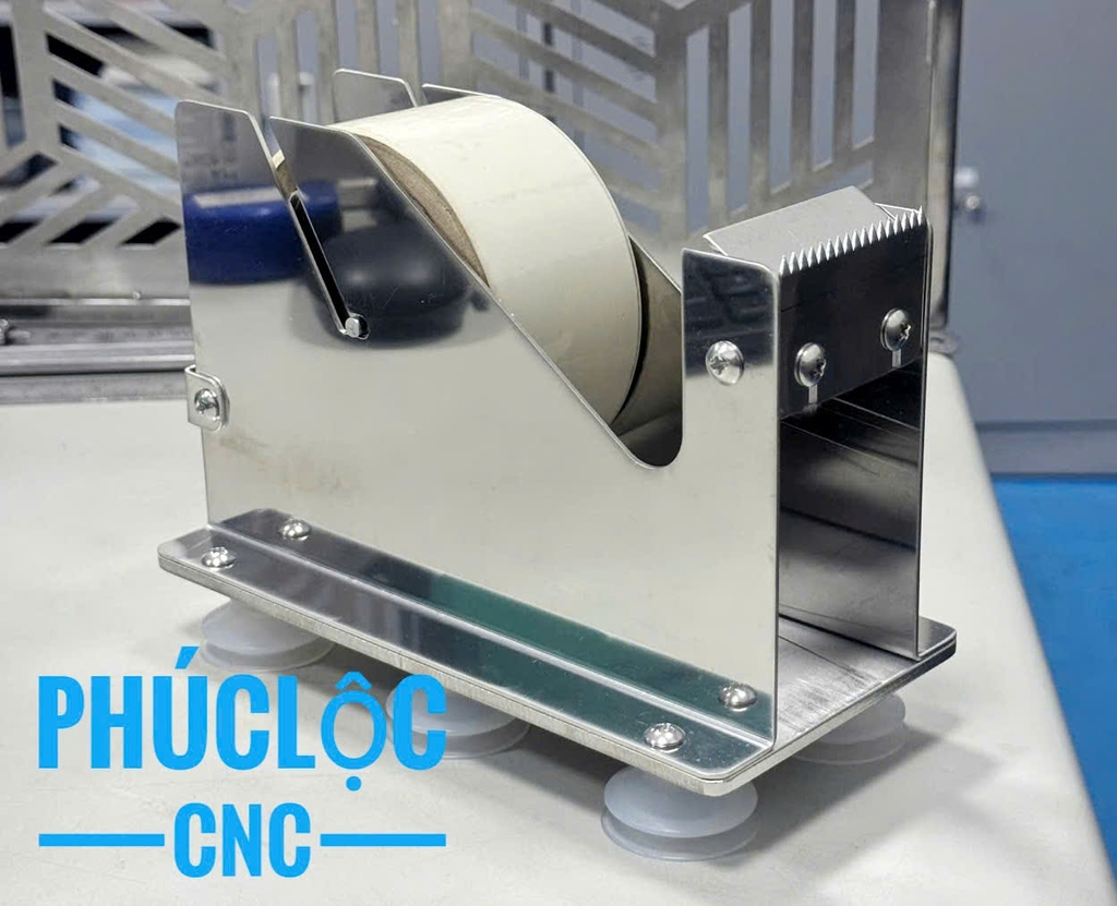 DAO CẮT BĂNG KEO INOX ĐỂ BÀN