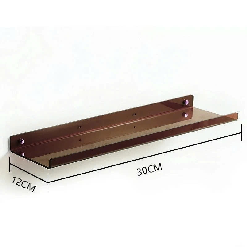 Kệ Mica treo tường phòng ngủ, nhà tắm, Giá treo tường để đồ cho nhà vệ sinh