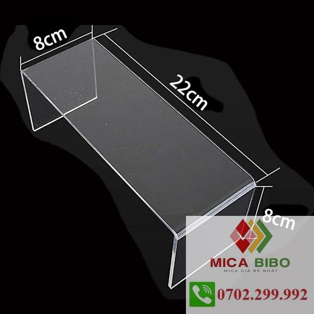 Kệ chữ U kích thước 22x8x8cm 24x8x10cm 26x8x12cm, dày 4mm 5mm