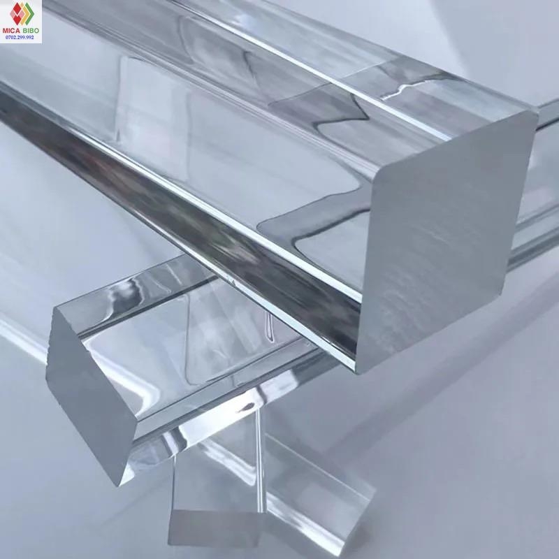 Thanh mica, trụ mica Vuông, Dày 10mm, nhiều kích thước