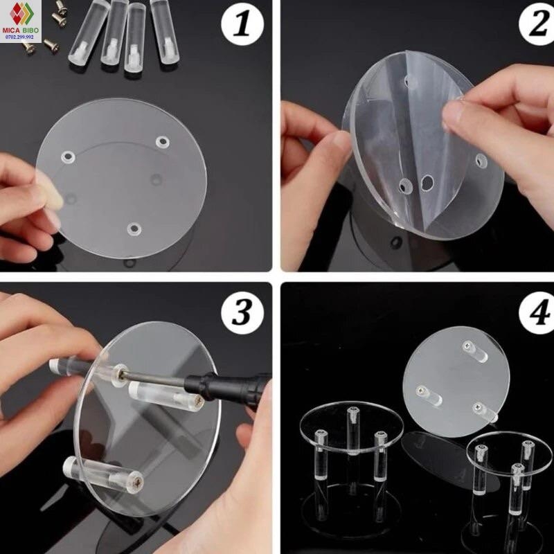 Kệ mica trưng bày mô hình, quà tặng, trang sức