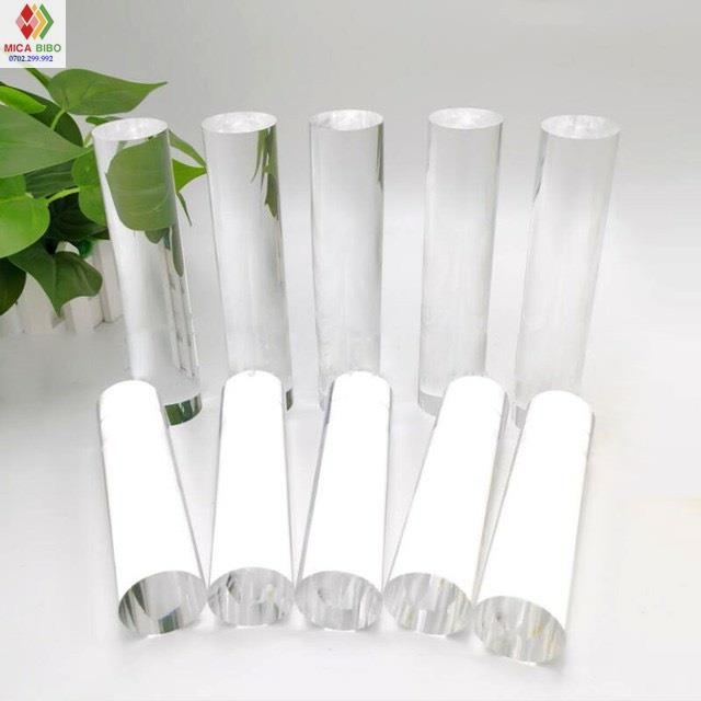 Trụ Mica, thanh trụ Mica Dày 30mm (3cm), Nhiều kích thước