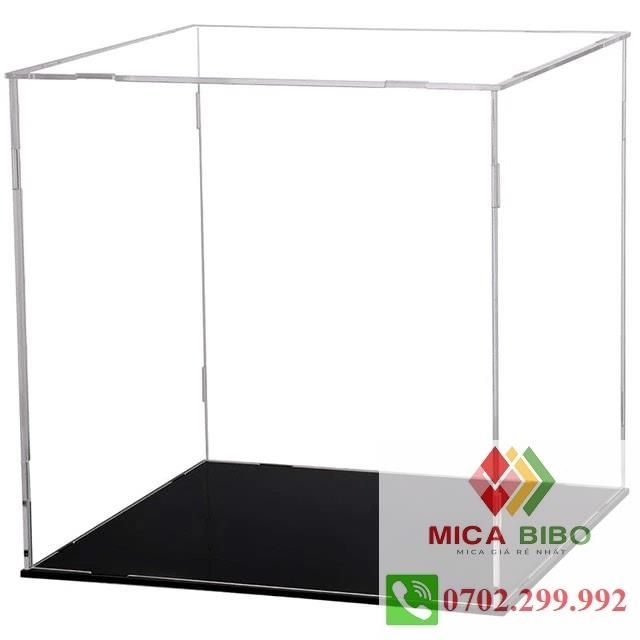 Hộp mica 25x10x15cm (DxRxC), lắp ghép