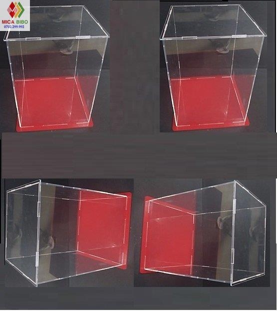 Cao 55,60,70,80cm, Size lớn,dày 3mm, Hộp mica trưng bày sản phẩn, thiết kế theo yêu cầu