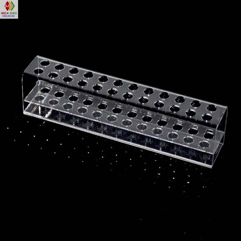 Kệ mica đựng bút viết, trưng bày mỹ phẩm