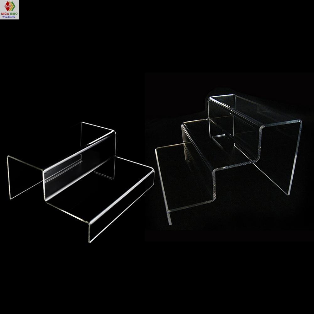 Kệ Mica trưng bày sản phẩm size lớn , mô hình, quà tặng nhiều tầng WCF, figure dạng bậc thang