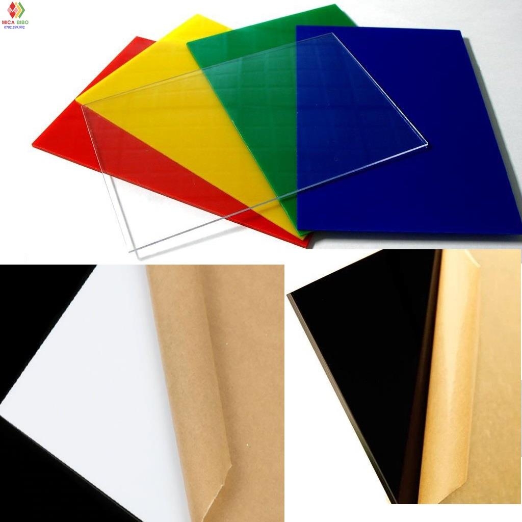 Kệ mica trưng bày sản phẩm - lắp ghép