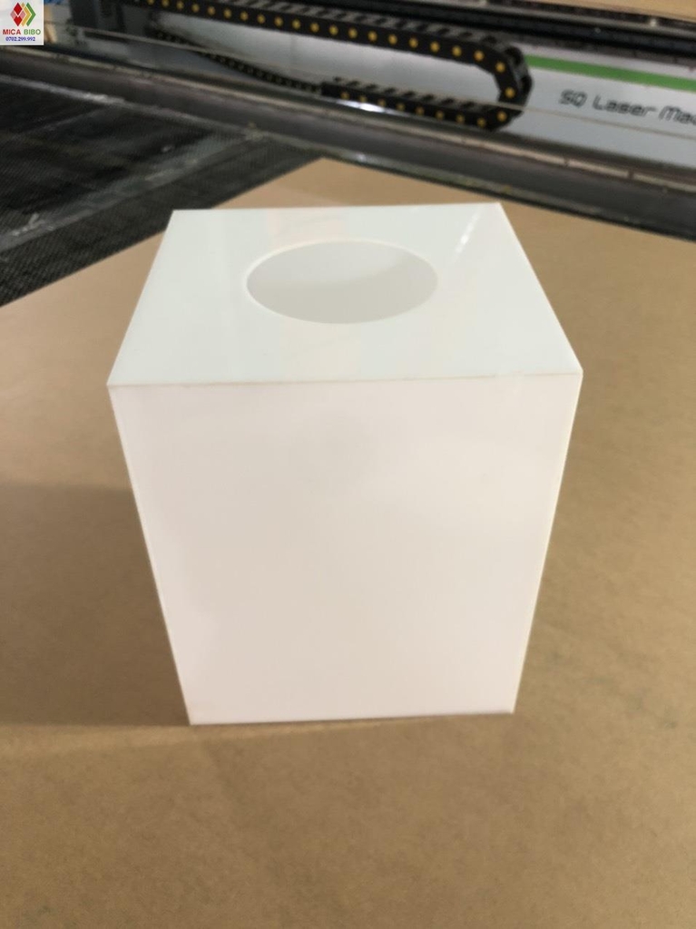 Thùng phiếu, hòm phiếu, hòm bốc thăm, hòm từ thiện mica vuông các cỡ