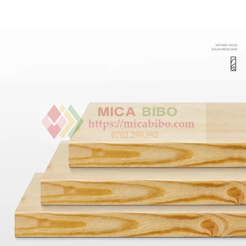 Kệ mica chữ U mặt gỗ trưng bày sản phẩm