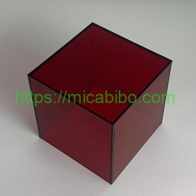 Hộp mica xuyên sáng nhiều màu sắc cho bàn làm việc,trang trí nhà cửa,Quà tặng,đựng đồ trang điểm,trang sức