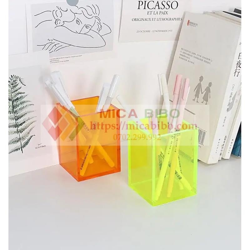 Hộp mica trưng bày sản phẩm, hàng cao cấp, nhiều màu sắc, thiết kế theo yêu cầu